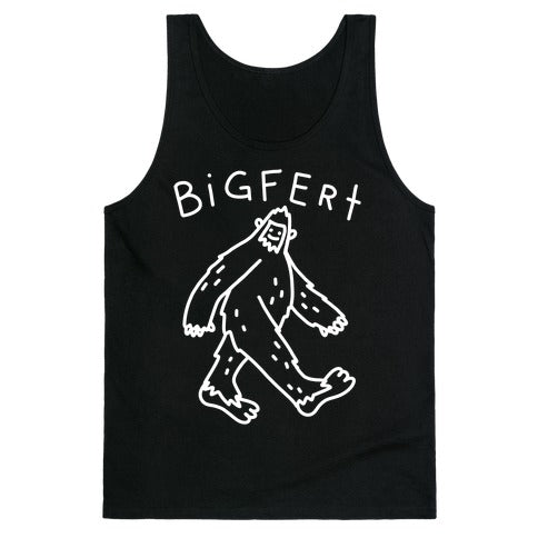 Derpy Bigfert Sasquatch Tank Top