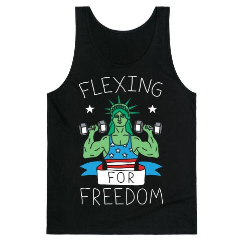 Flexing For Freedom Tank Top