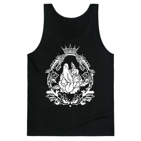 Floral Penis in Baroque Frame Tank Top