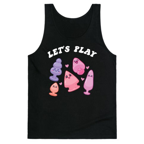 Let's Play (Kawaii Plugs) Tank Top