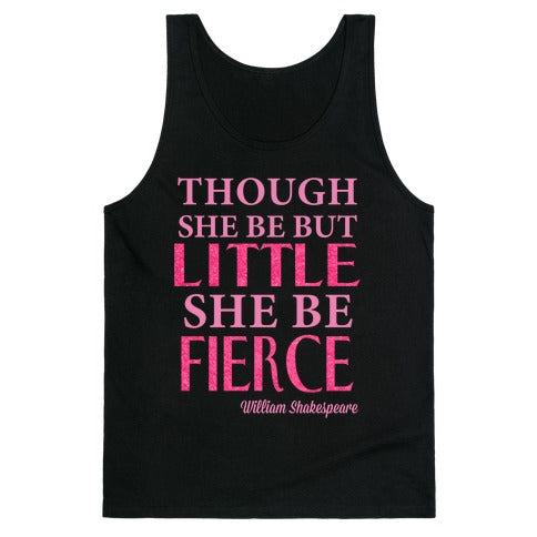 Little But Fierce (Gym Diva) Tank Top