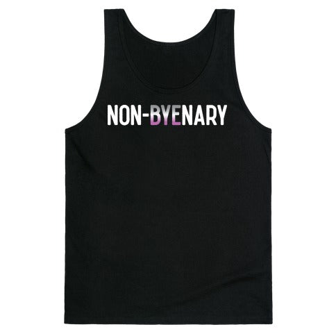 Non-byenary Asexual Non-binary Tank Top
