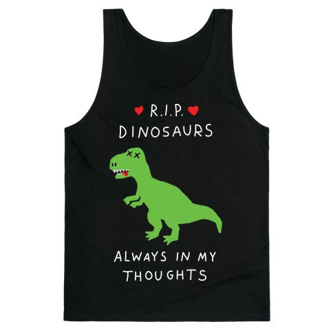 RIP Dinosaurs Tank Top