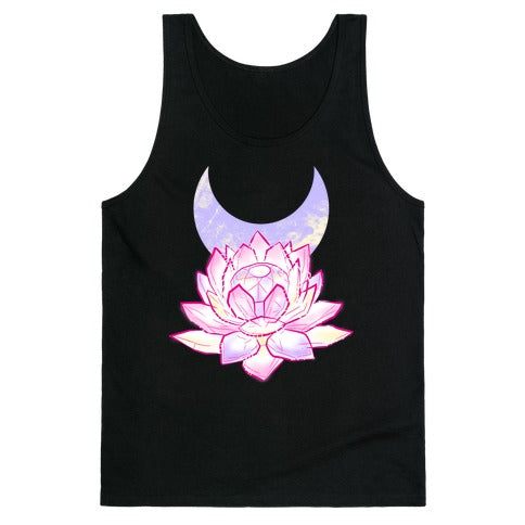 Silver Imperium Crystal Tank Top