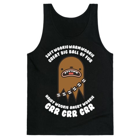 Soft Wookie Warm Wookie Great Big Ball of Fur Tank Top