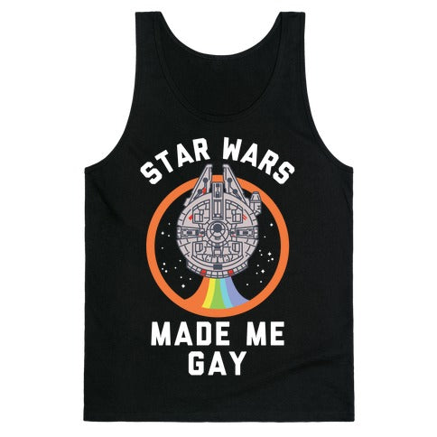 Star Wars Made Me Gay Tank Top