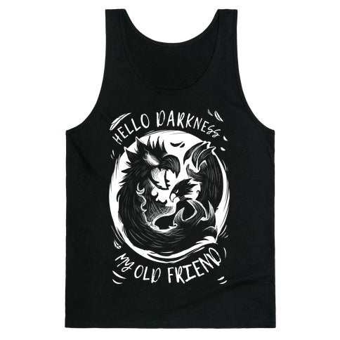 Takoyami Hello Darkness My Old Friend Tank Top