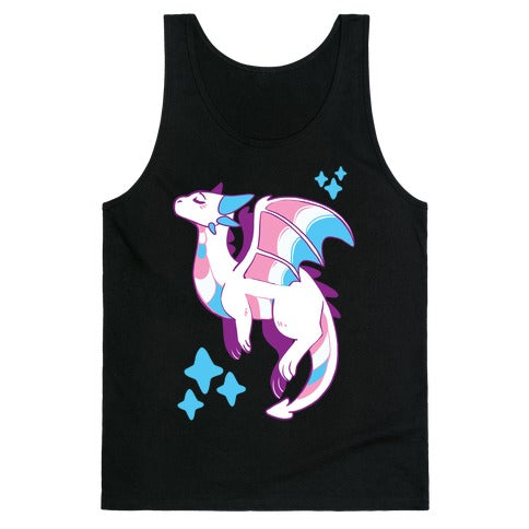 Trans Pride Dragon Tank Top
