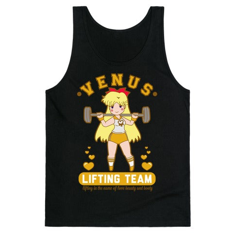 Venus Lifting Team Parody Tank Top
