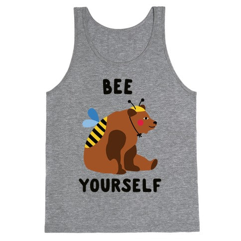 Bee Yourself Bear Tank Top