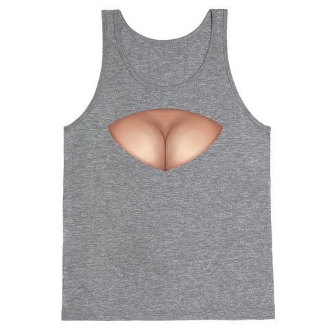 Cleavage Window Tank Top