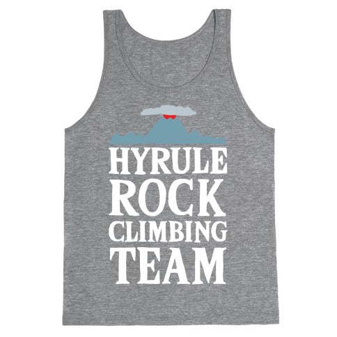 Hyrule Rock Climbing Team Tank Top