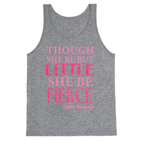 Little But Fierce (Gym Diva) Tank Top