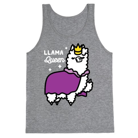 Llama Queen Tank Top