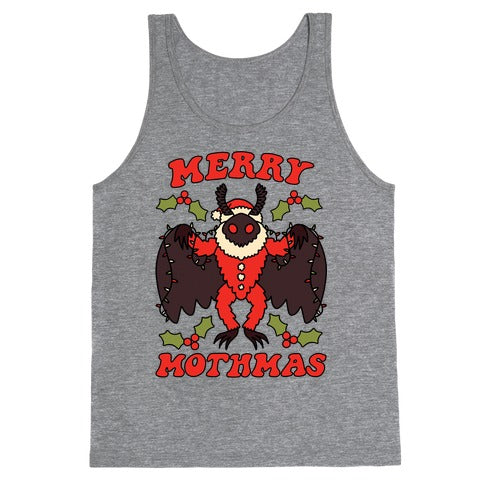 Merry Mothmas Tank Top