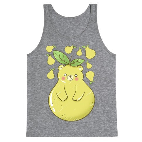 Pear Bear Tank Top