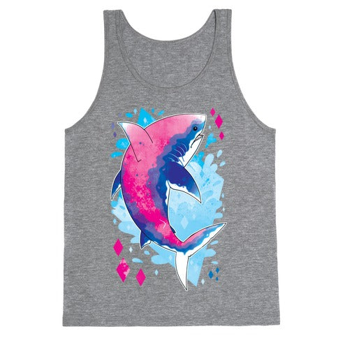Pride Sharks: Bisexual Tank Top