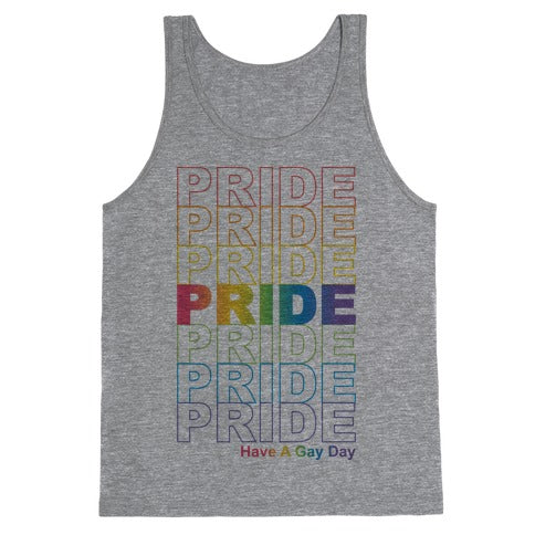 Pride Thank You Bag Parody Tank Top