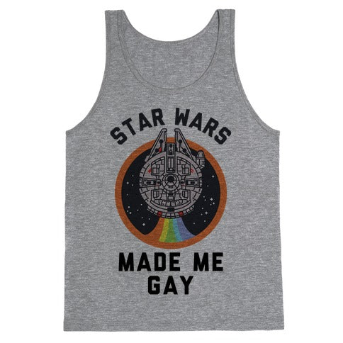 Star Wars Made Me Gay Tank Top