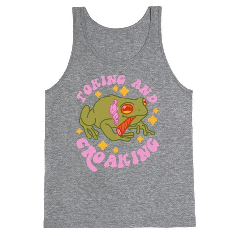 Toking And Croaking Tank Top