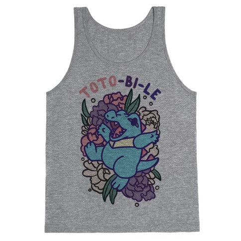 Toto-bi-le Totodile Bisexual Parody Tank Top