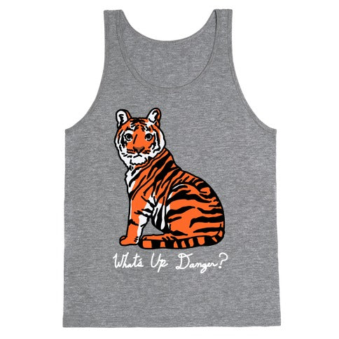 What's Up Danger Tiger Tank Top