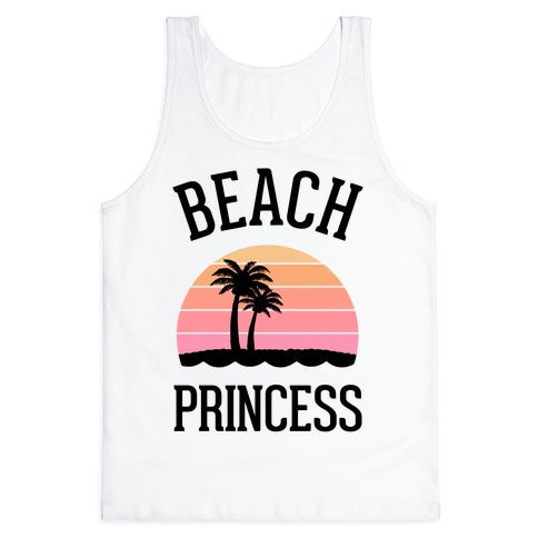 Beach Princess Tank Top