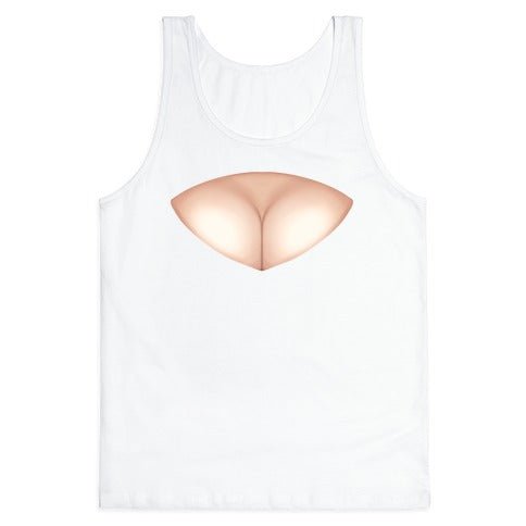 Cleavage Window Tank Top