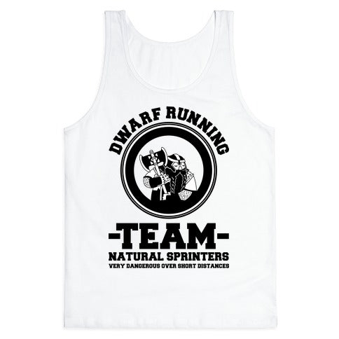 Dwarf Running Team Tank Top