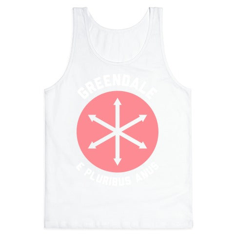 Greendale E Pluribus Anus Tank Top