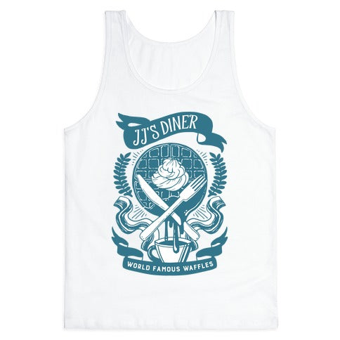 JJ's Diner: Belgian Waffle Crest Tank Top