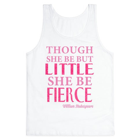 Little But Fierce (Gym Diva) Tank Top