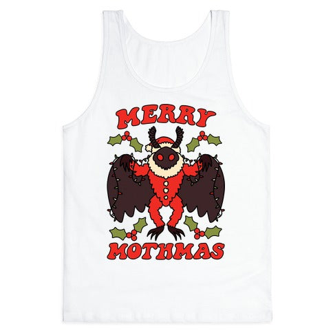 Merry Mothmas Tank Top