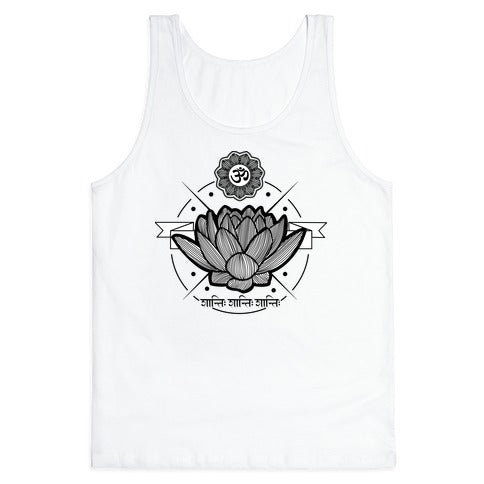 Om Shanti Shanti Shanti Tank Top