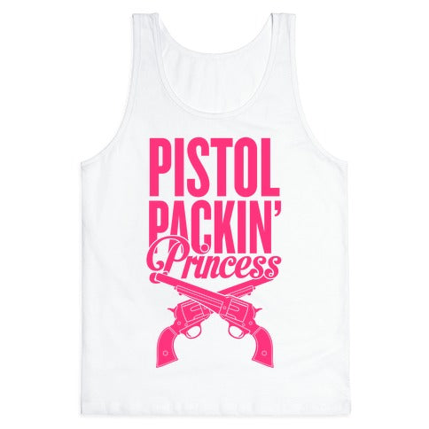 Pistol Packin' Princess Tank Top