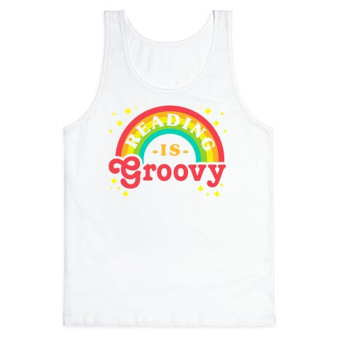 Reading is Groovy Tank Top