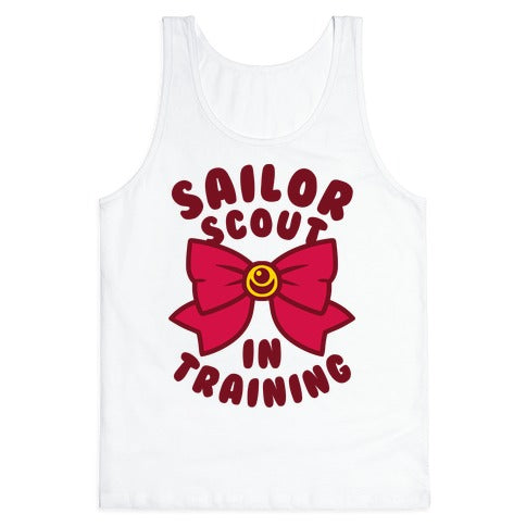 Sailor Scout In Training Tank Top