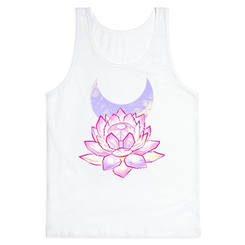 Silver Imperium Crystal Tank Top