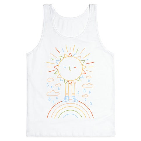 Solar Power Rainbow Tank Top
