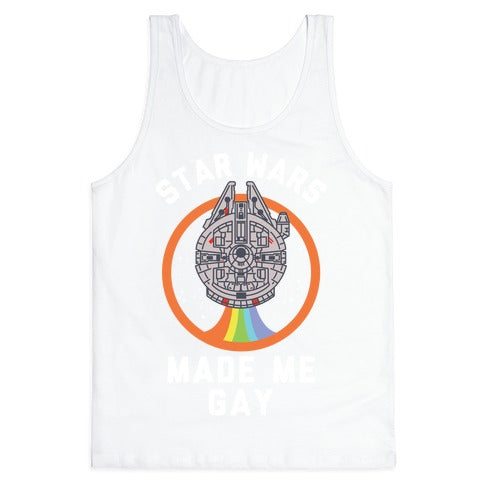 Star Wars Made Me Gay Tank Top