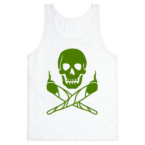 Stoned Jolly Roger Tank Top