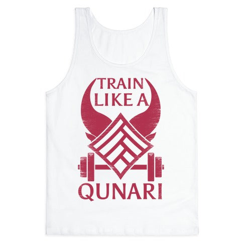 Train Like A Qunari Tank Top
