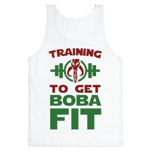Training to Get Boba Fit Tank Top