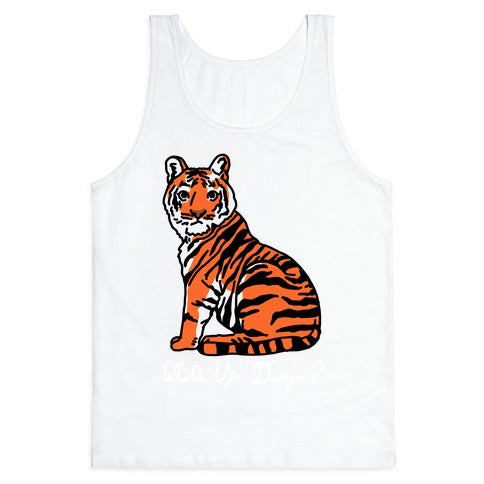 What's Up Danger Tiger Tank Top