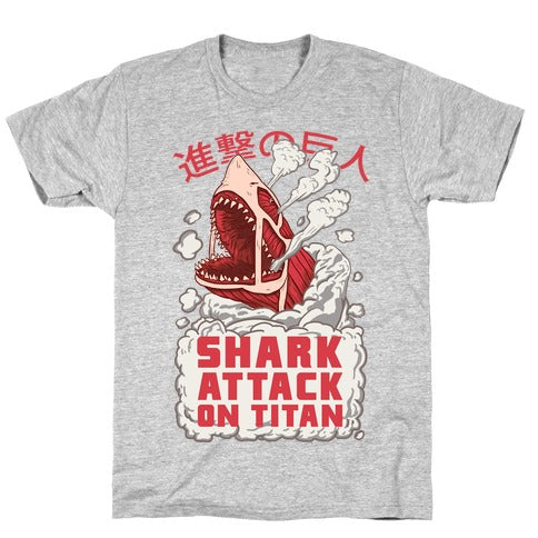 Shark Attack On Titan T-Shirt