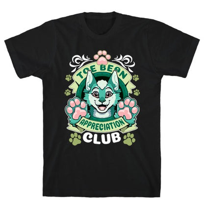 Toe Bean Appreciaton Club (Cat Ver.) T-Shirt