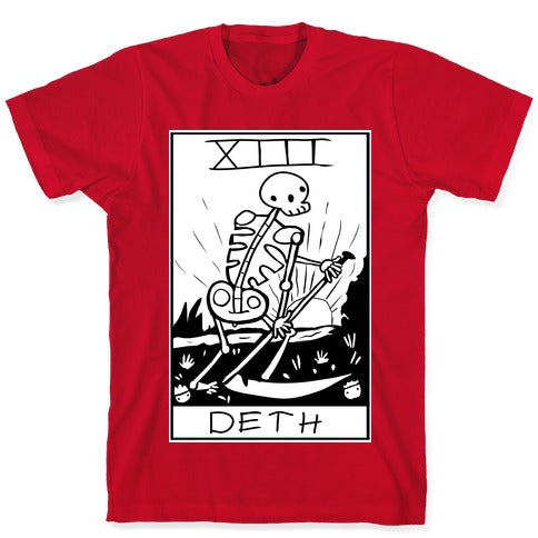 Badly Drawn Tarots: Death T-Shirt