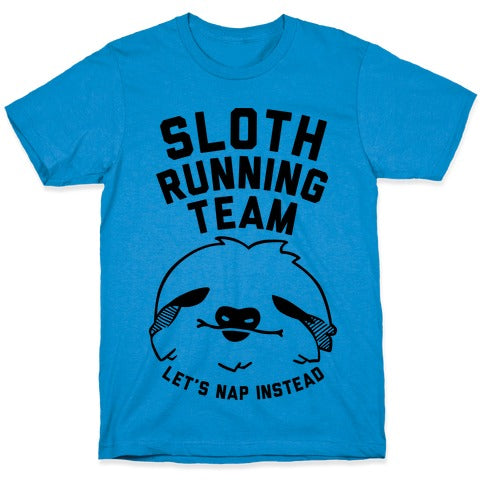 Sloth Running Team T-Shirt