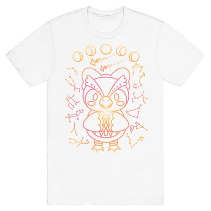 Celestial Astrology Owl T-Shirt