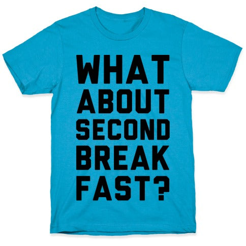 What About Second Breakfast? Unisex Triblend Tee